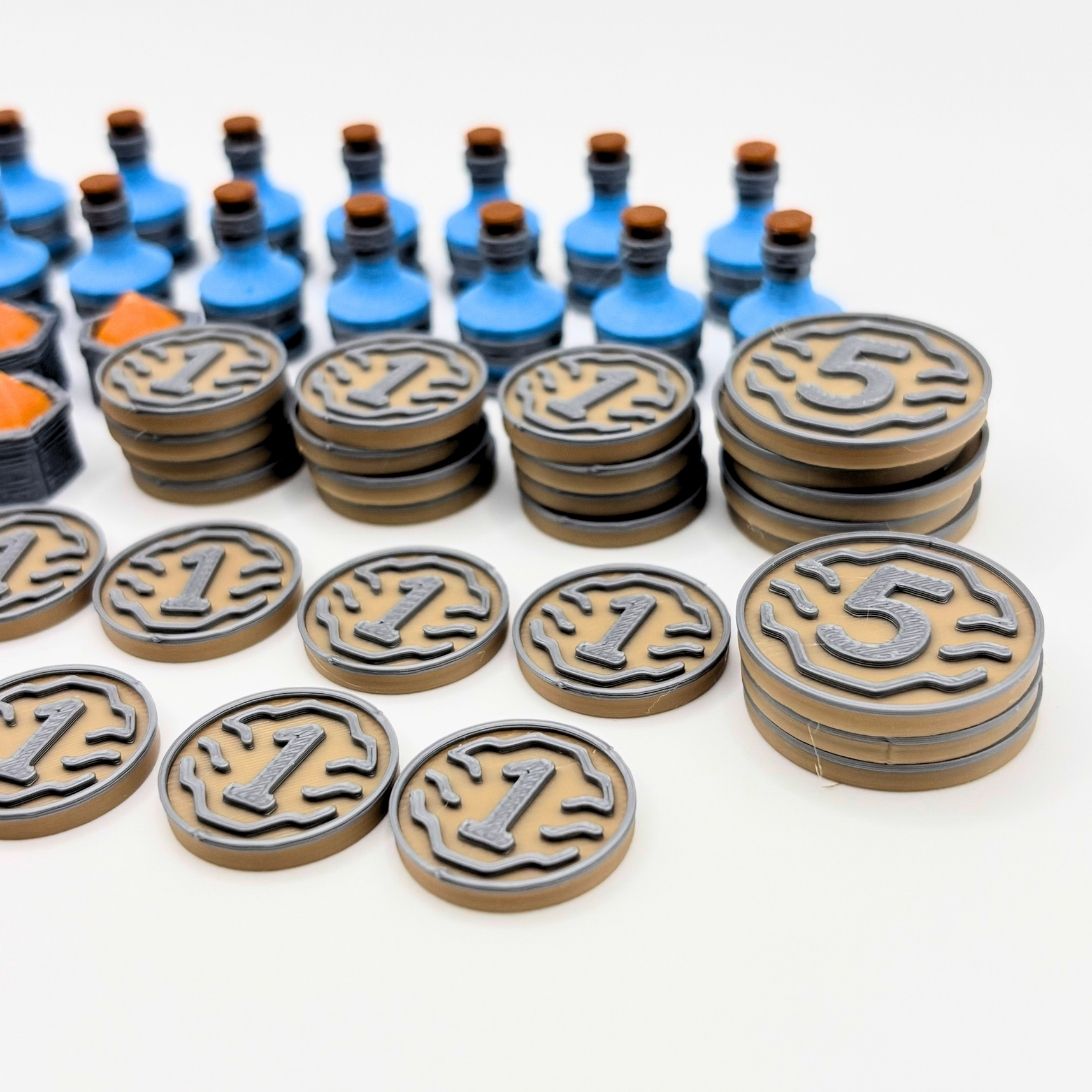 Dune Imperium & Uprising – Deluxe Upgrade Kit Upgrades & 3D Printed Accessories | DeluxyGames
