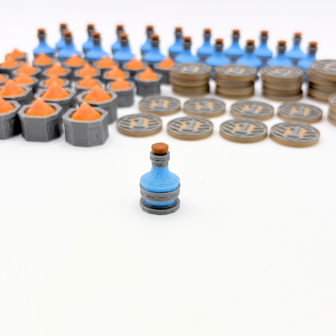 Dune Imperium & Uprising – Deluxe Upgrade Kit Upgrades & 3D Printed Accessories | DeluxyGames