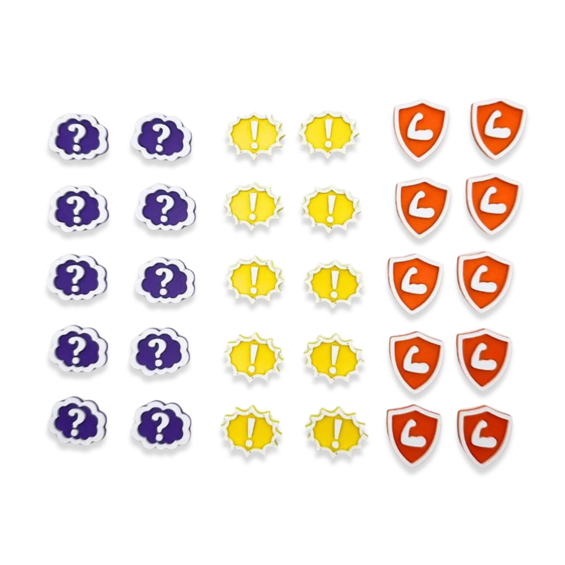 Marvel Champions: The Card Game tokens - 50 pieces Upgrades & 3D Printed Accessories | DeluxyGames