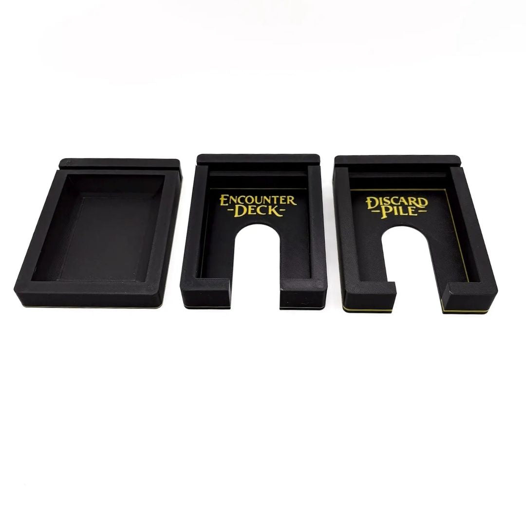 Arkham Horror LCG Card Holders Set – Agenda, Act & Scenario Organizer Upgrades & 3D Printed Accessories | DeluxyGames