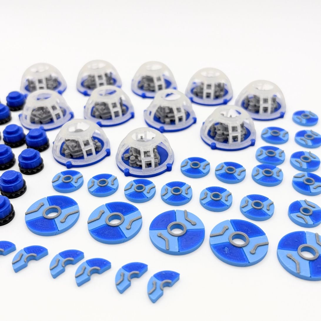 Underwater Cities: Data Era Deluxe Upgrade Kit Upgrades & 3D Printed Accessories | DeluxyGames