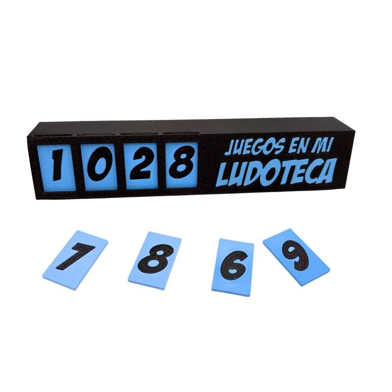 Board Game Collection Counter for IKEA BILLY & KALLAX Shelves Upgrades & 3D Printed Accessories | DeluxyGames