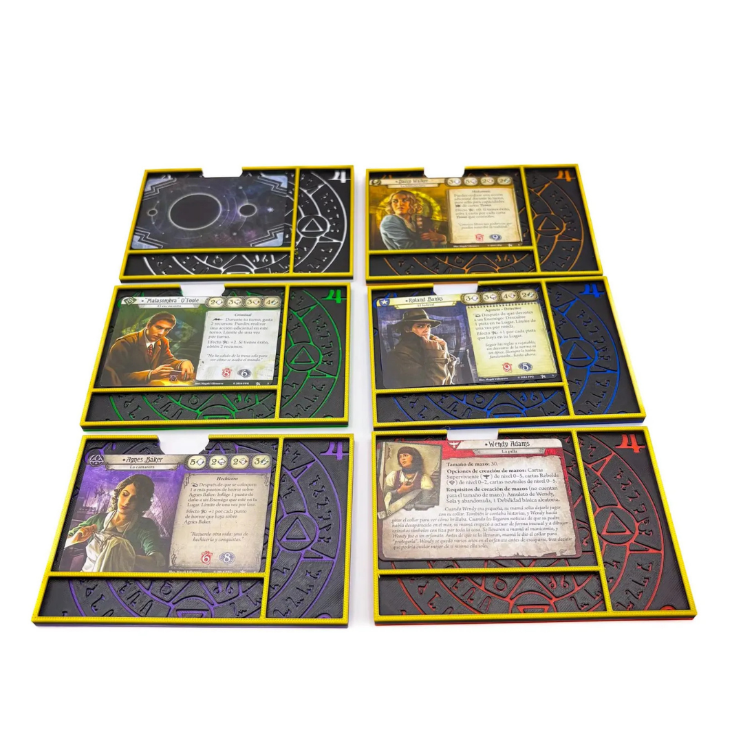 Arkham Horror LCG Investigator Boards Upgrades & 3D Printed Accessories | DeluxyGames