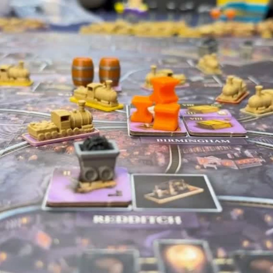 Brass: Birmingham – Deluxe Upgrade Set Upgrades & 3D Printed Accessories | DeluxyGames