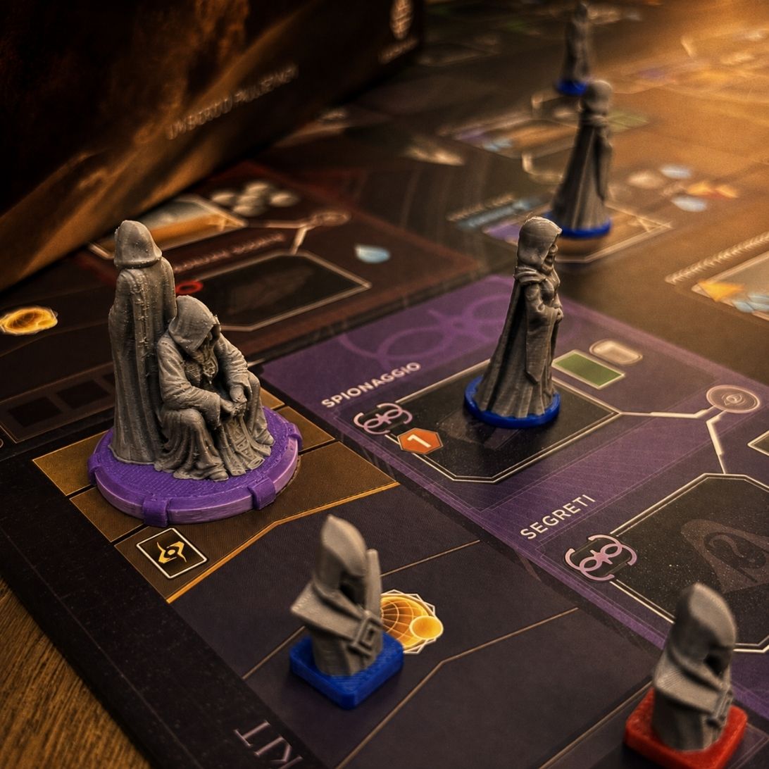 Dune Imperium Uprising Alliance Influence Tokens Upgrades & 3D Printed Accessories | DeluxyGames