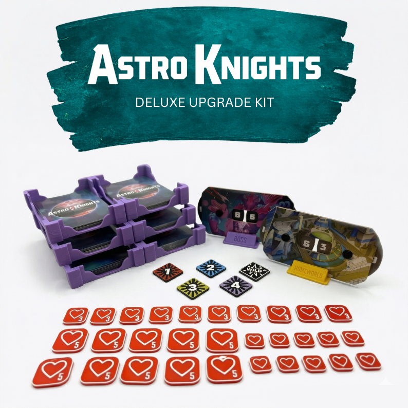 Astro Knights Deluxe Upgrade Set Upgrades & 3D Printed Accessories | DeluxyGames