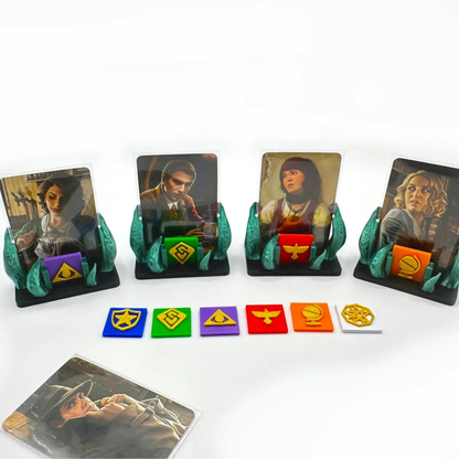 Arkham Horror LCG – Deluxe Investigator Stand Kit Upgrades & 3D Printed Accessories | DeluxyGames