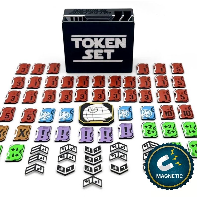Star Wars: Unlimited – Deluxe Token Set Upgrades & 3D Printed Accessories | DeluxyGames