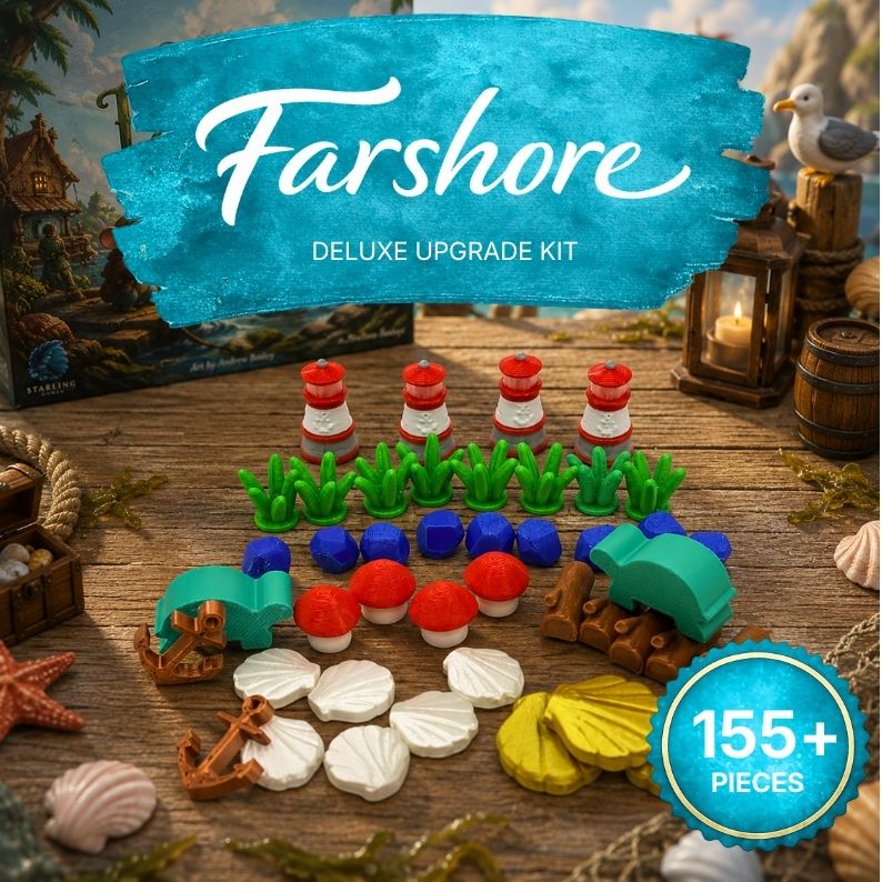 Farshore Deluxe Collection – Premium Upgrade Kit Upgrades & 3D Printed Accessories | DeluxyGames
