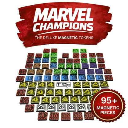 Marvel Champions LCG – Premium Token Set Upgrades & 3D Printed Accessories | DeluxyGames