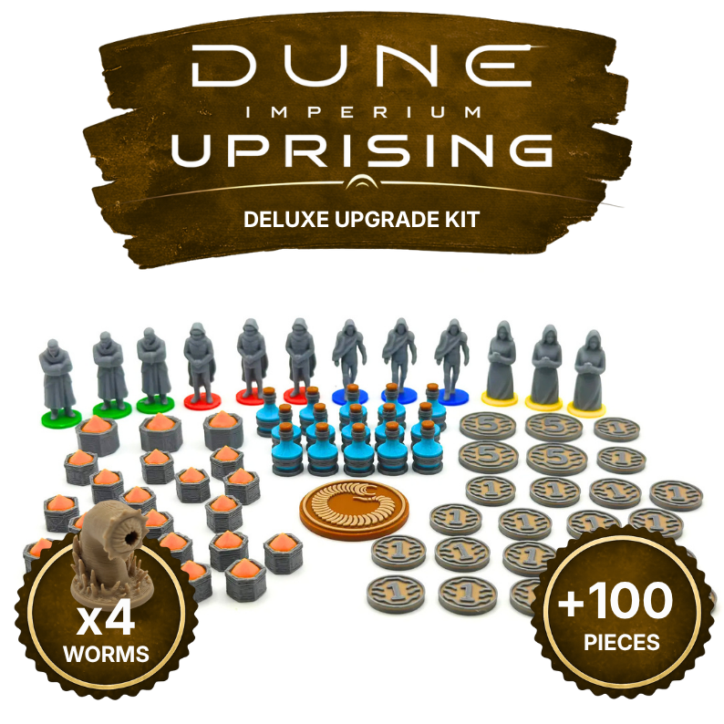 Dune Imperium & Uprising – Deluxe Upgrade Kit Upgrades & 3D Printed Accessories | DeluxyGames
