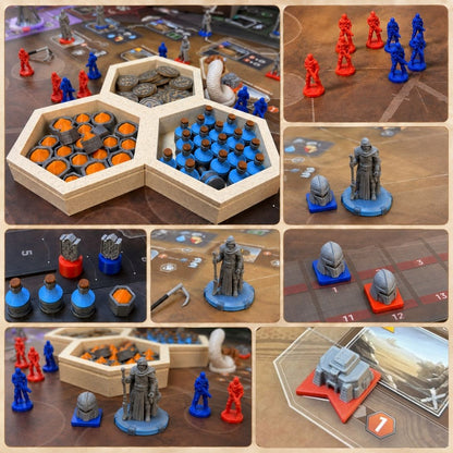 Dune Imperium & Uprising – Deluxe Upgrade Kit Upgrades & 3D Printed Accessories | DeluxyGames