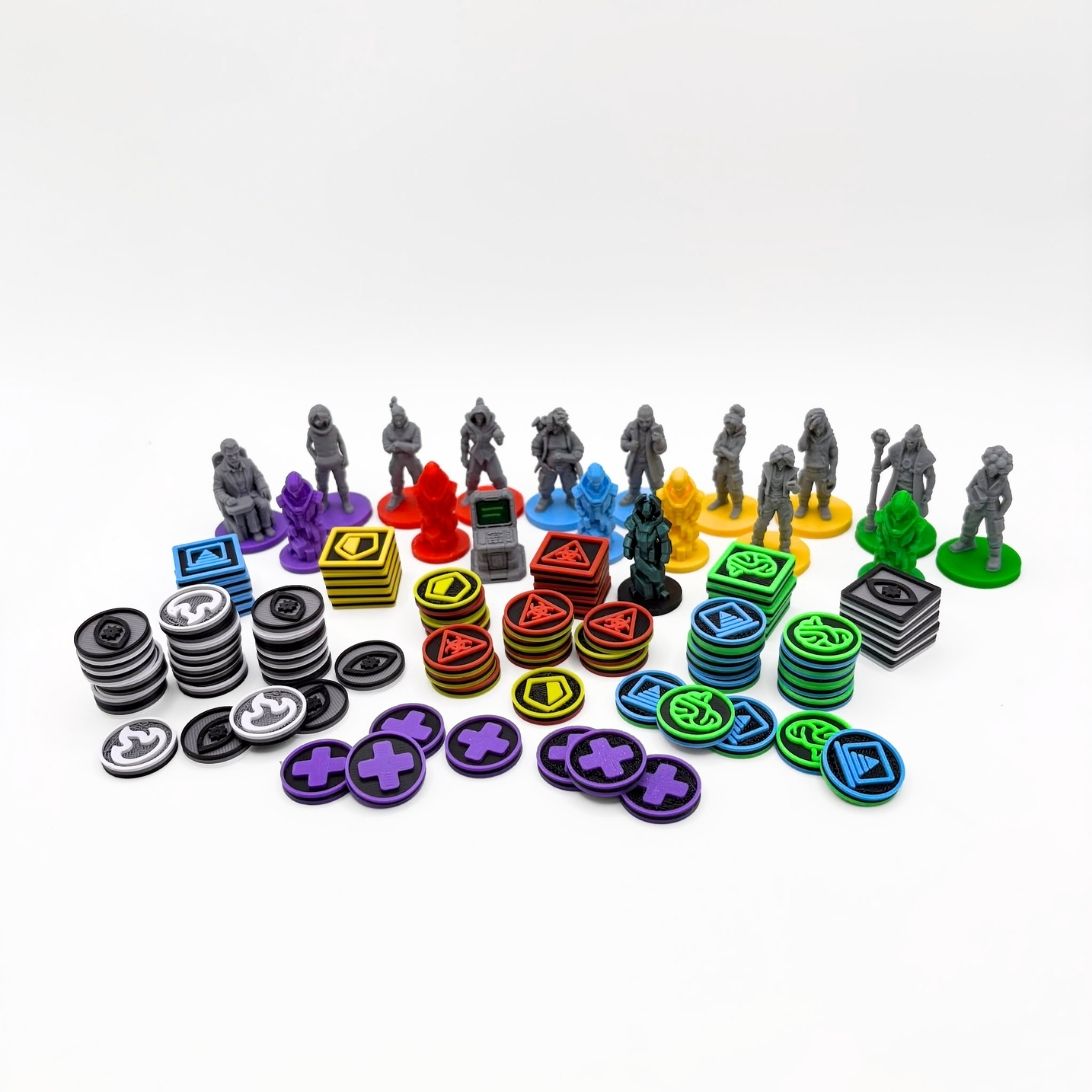 Deckers: Deluxe Upgrade Set Upgrades & 3D Printed Accessories | DeluxyGames
