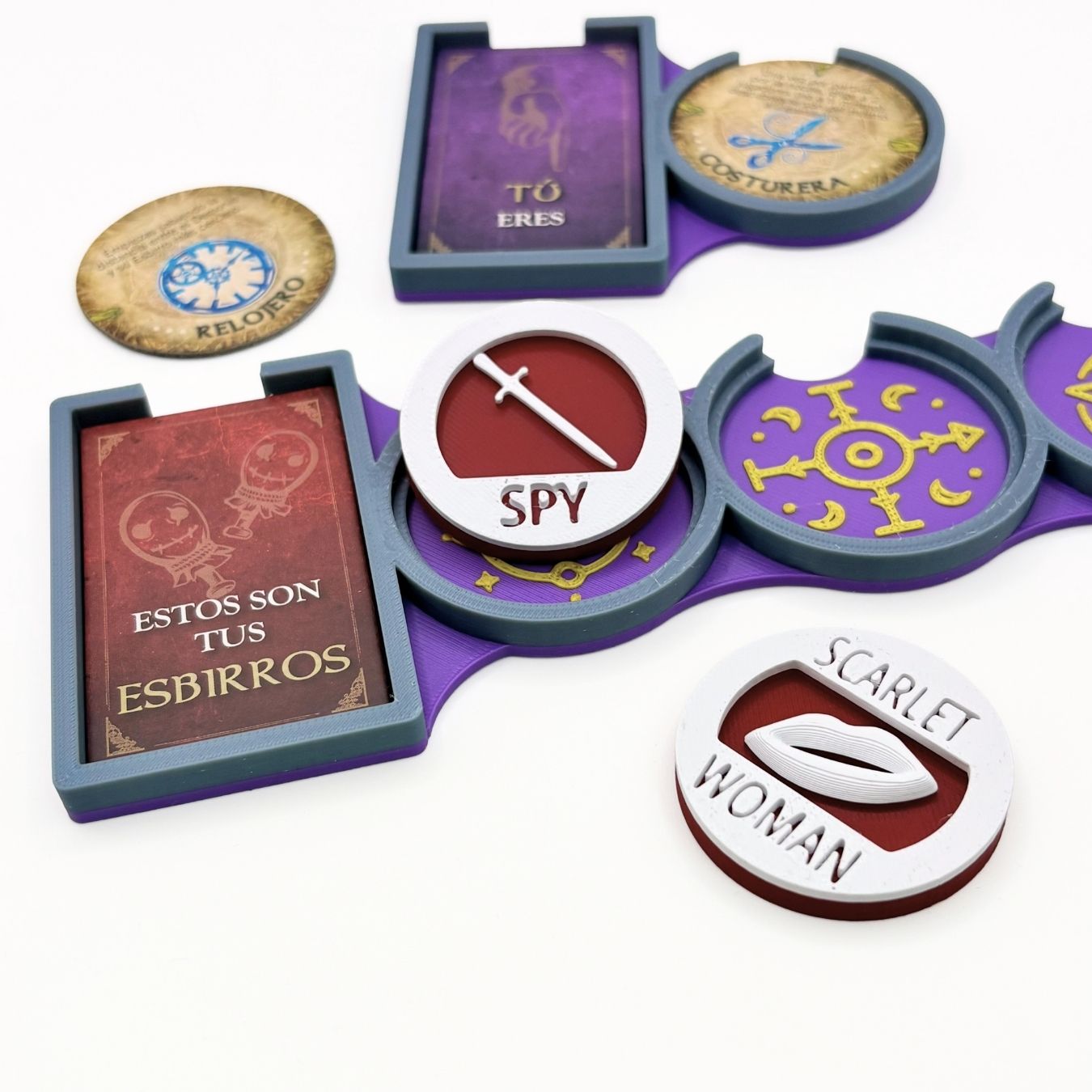 Blood on the Clocktower: Storyteller Accessory Set Upgrades & 3D Printed Accessories | DeluxyGames
