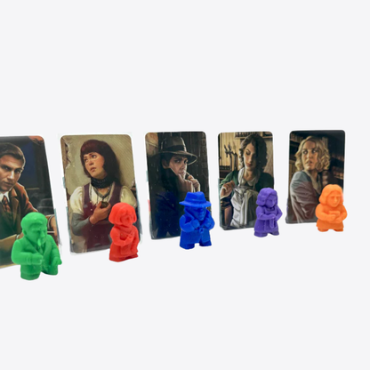 Arkham 3Deeples – Core Set Investigators for Arkham Horror LCG Upgrades & 3D Printed Accessories | DeluxyGames