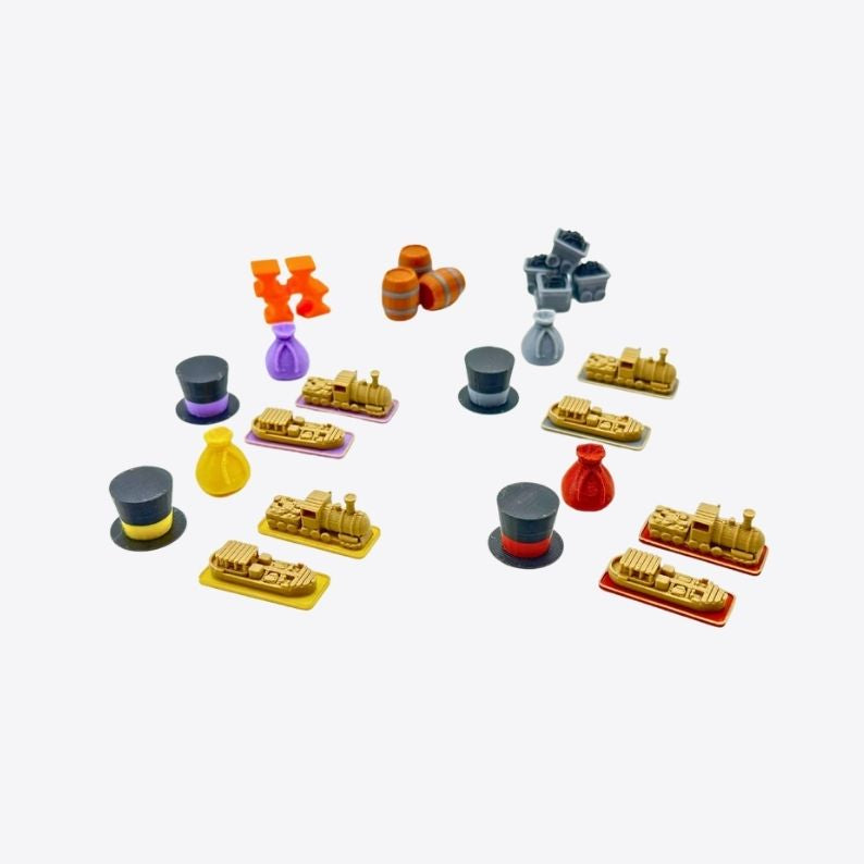 Brass: Birmingham – Deluxe Upgrade Set Upgrades & 3D Printed Accessories | DeluxyGames
