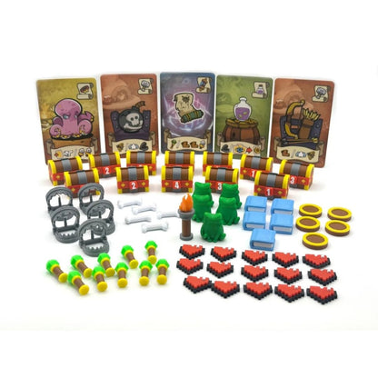 Keep the Heroes Out – Treasures and resources Upgrades & 3D Printed Accessories | DeluxyGames