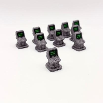 Nemesis Computer Terminal Set Upgrades & 3D Printed Accessories | DeluxyGames