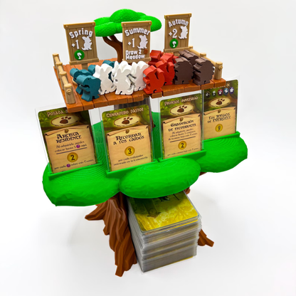 Everdell Deluxe Ever Tree Upgrade Upgrades & 3D Printed Accessories | DeluxyGames