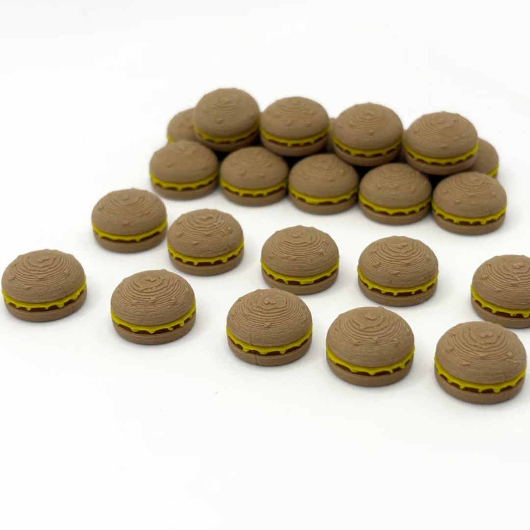 Food Chain Magnate Deluxe Upgrade Tokens – Food & Drink Set Upgrades & 3D Printed Accessories | DeluxyGames