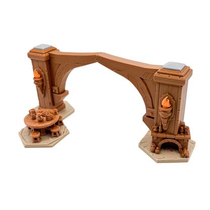 The Elder Scrolls: Betrayal of the Second Era - Skyrim Town Terrain Set Upgrades & 3D Printed Accessories | DeluxyGames