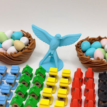 Wingspan Deluxe Upgrade Kit Upgrades & 3D Printed Accessories | DeluxyGames