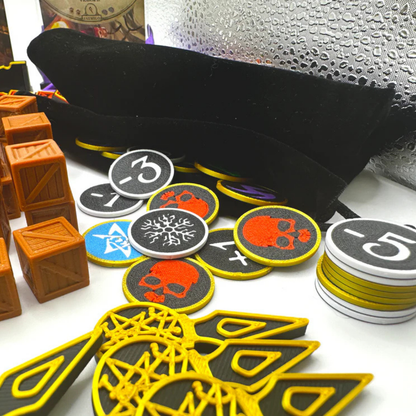 Arkham Horror LCG – Complete Chaos Bag Token Set Upgrades & 3D Printed Accessories | DeluxyGames
