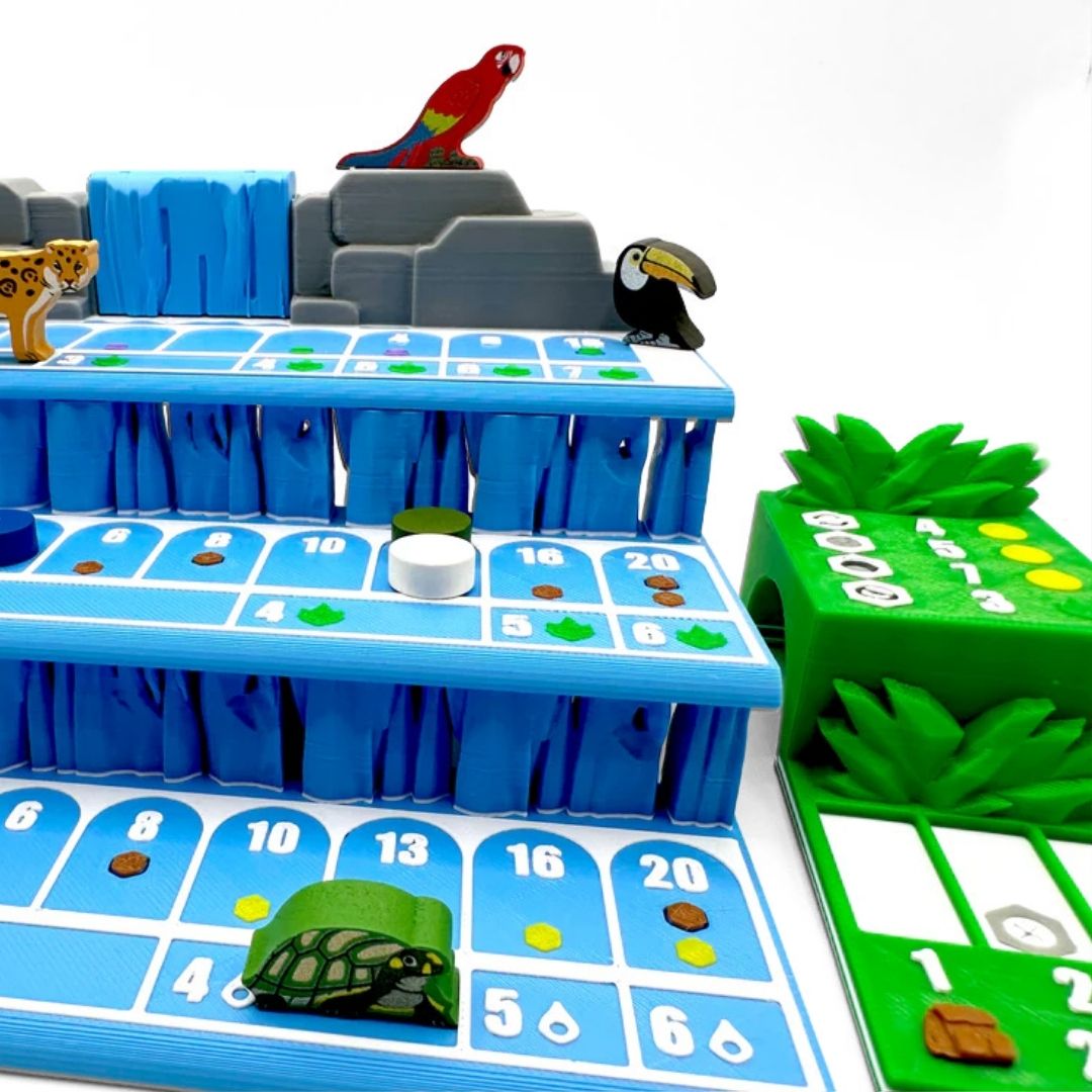 Life of Amazonia Magnetic Waterfall Upgrade Kit Upgrades & 3D Printed Accessories | DeluxyGames