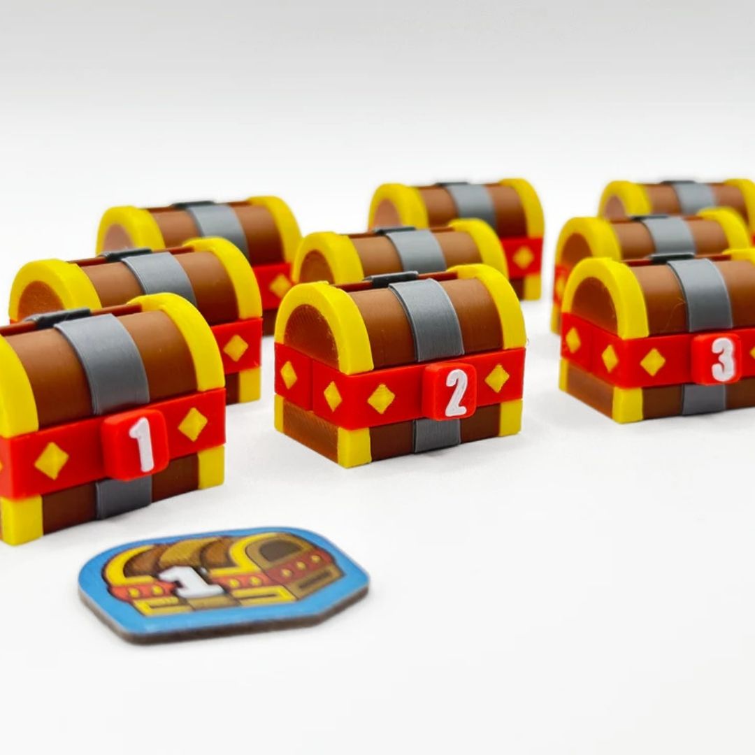 Keep the Heroes Out – Deluxe Treasure Token Set Upgrades & 3D Printed Accessories | DeluxyGames