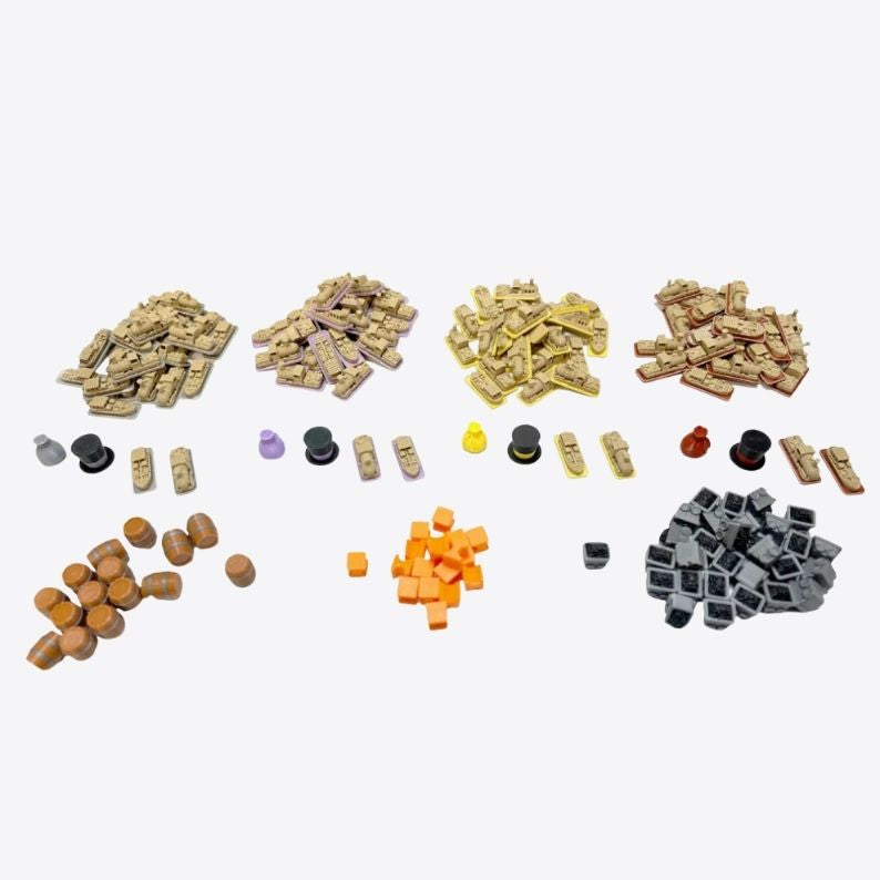 Brass: Birmingham – Deluxe Upgrade Set Upgrades & 3D Printed Accessories | DeluxyGames