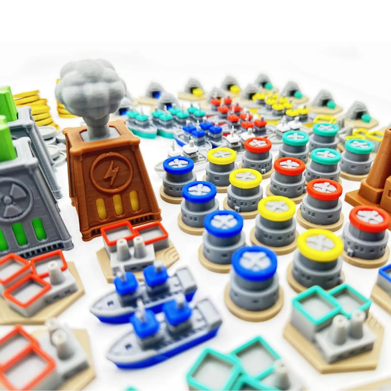 Nucleum – Deluxe Upgrade Collection Upgrades & 3D Printed Accessories | DeluxyGames