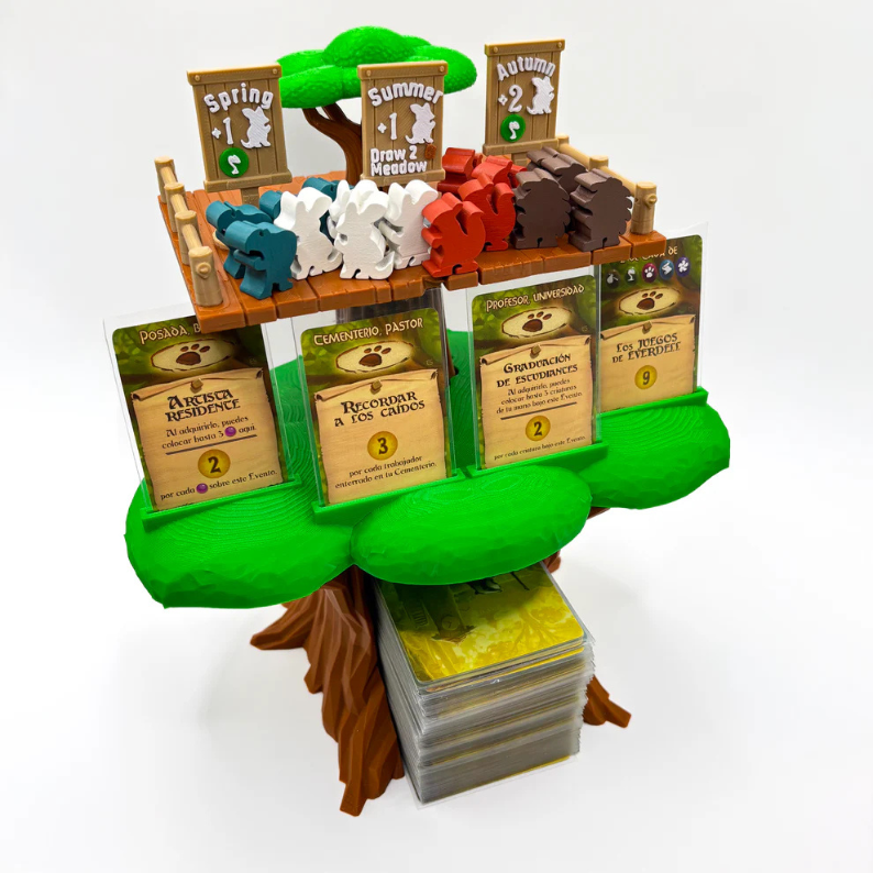 Everdell Deluxe Upgrade Kit Upgrades & 3D Printed Accessories | DeluxyGames