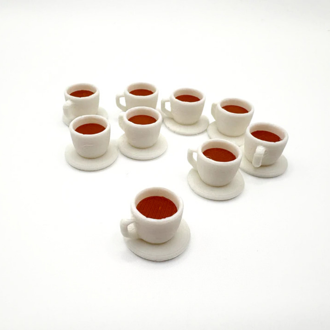 Food Chain Magnate Deluxe Upgrade Tokens – Food & Drink Set Upgrades & 3D Printed Accessories | DeluxyGames