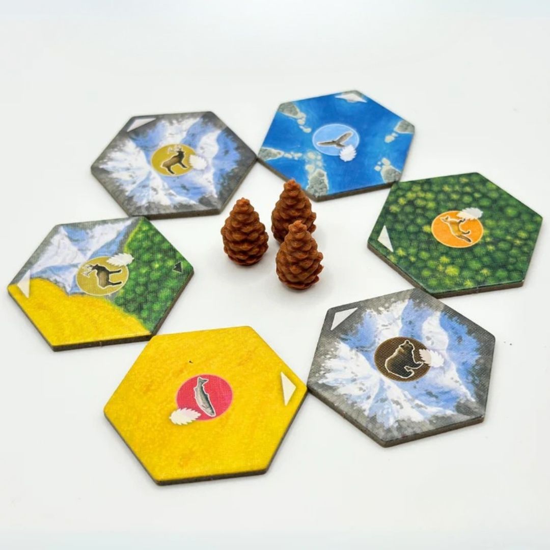 Cascadia – Nature Tokens (Set of 25) Upgrades & 3D Printed Accessories | Mi tienda