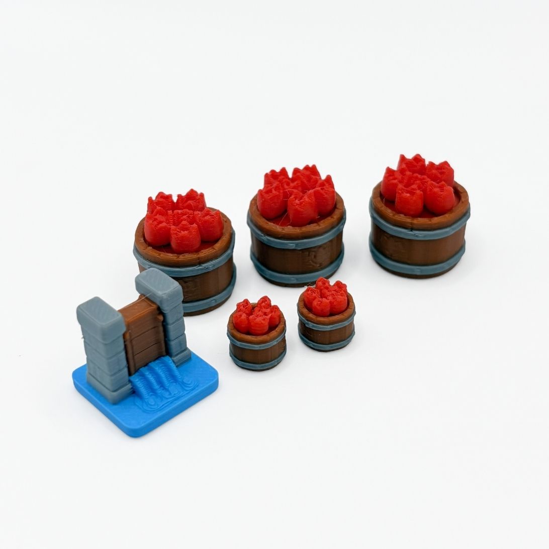 Windmill Valley Deluxe Upgrade Kit Upgrades & 3D Printed Accessories | DeluxyGames