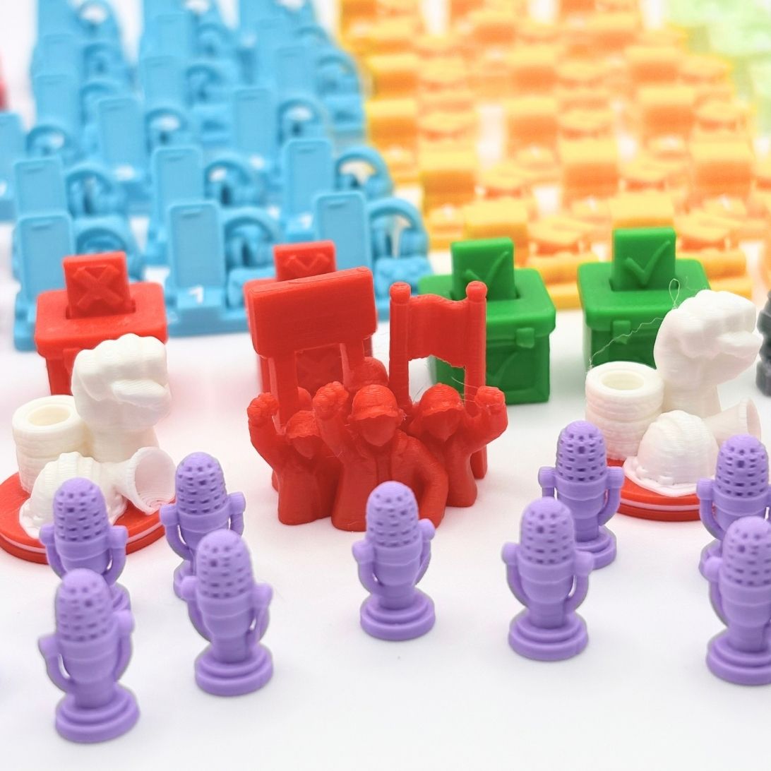Hegemony - Deluxe 3D Resource & Token Upgrade Set Upgrades & 3D Printed Accessories | DeluxyGames