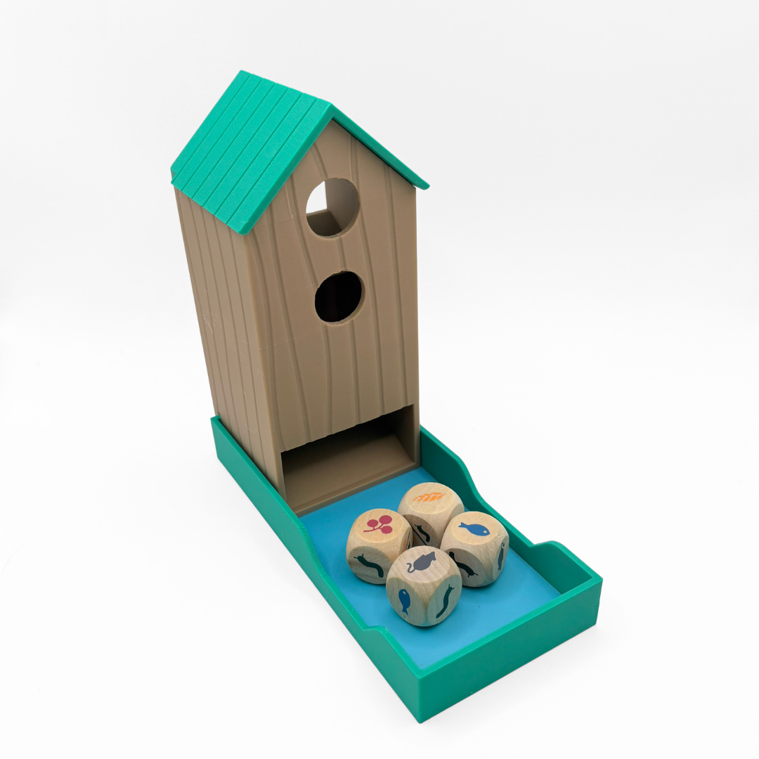 Wingspan Bird Feeder Dice Tower Upgrades & 3D Printed Accessories | DeluxyGames