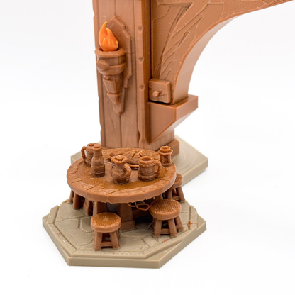 The Elder Scrolls: Betrayal of the Second Era - Skyrim Town Terrain Set Upgrades & 3D Printed Accessories | DeluxyGames