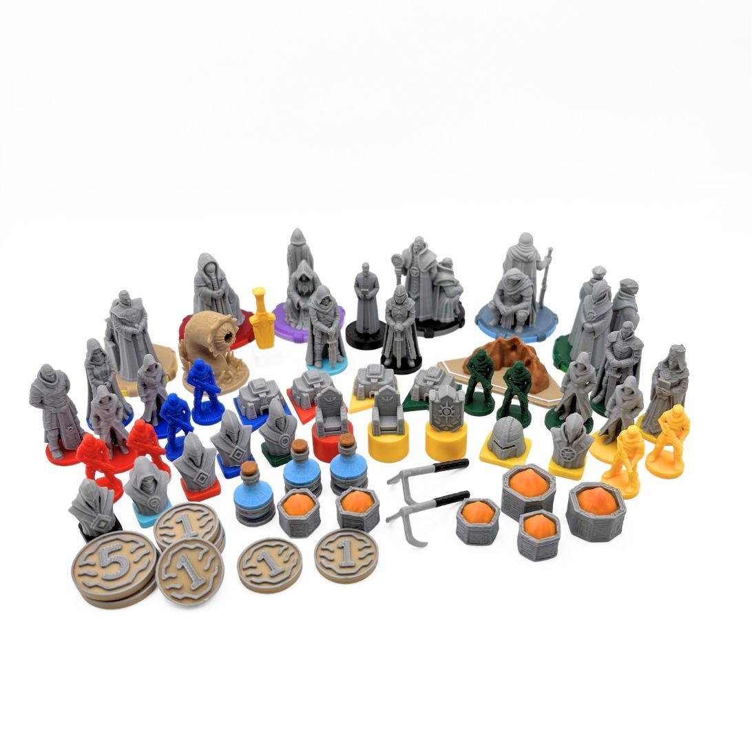 Dune Imperium & Uprising – Deluxe Upgrade Kit Upgrades & 3D Printed Accessories | DeluxyGames