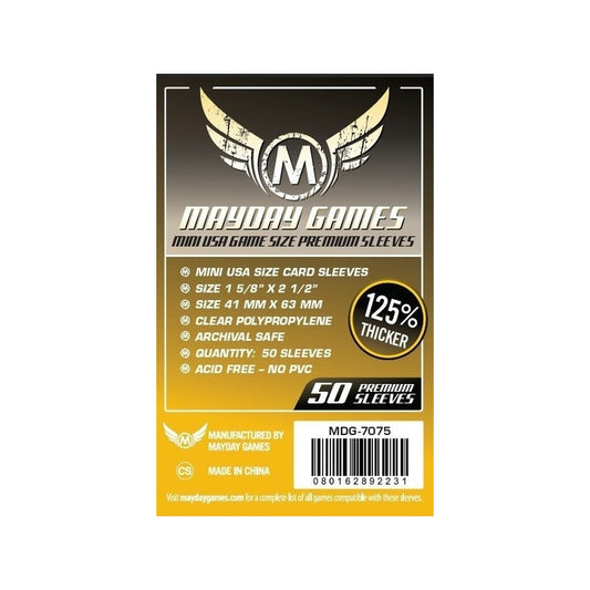 Mayday MINI USA Premium Sleeves (41x63  mm)