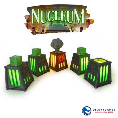 Nucleum: Tokens led luminosos para juego base y expansión Australia