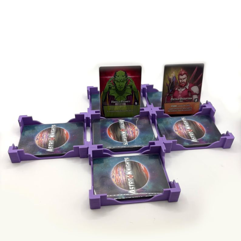 Modular Card Holders for Standard Size Cards Upgrades & 3D Printed Accessories | DeluxyGames