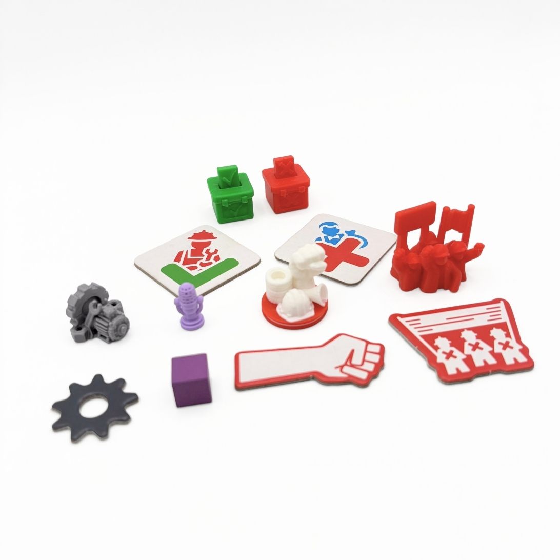 Hegemony - Deluxe 3D Resource & Token Upgrade Set Upgrades & 3D Printed Accessories | DeluxyGames