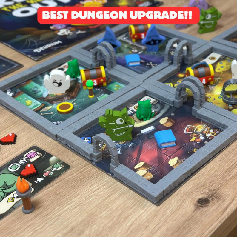 Keep the Heroes Out – Deluxe Dungeon Bundle Upgrades & 3D Printed Accessories | DeluxyGames
