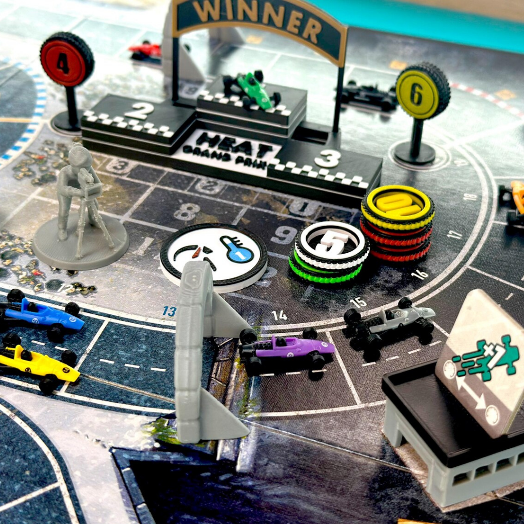 heat pedal to the metal kickstarter Compatible with Heat Heat: Pedal to the Metal – Deluxe Upgrade Pack