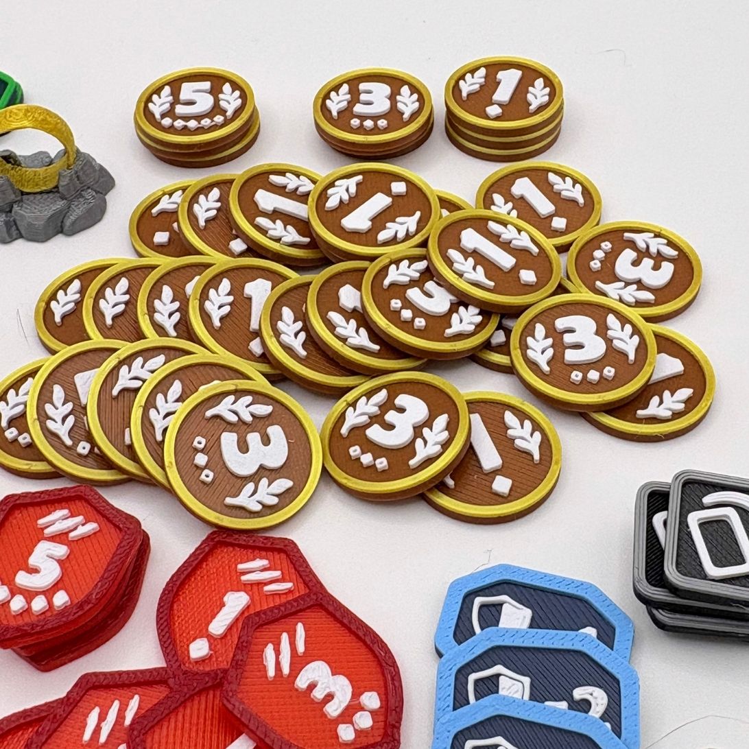 The Lord of the Rings LCG: Tokens Set Upgrades & 3D Printed Accessories | DeluxyGames