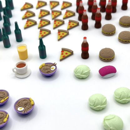 Food Chain Magnate Deluxe Upgrade Tokens – Food & Drink Set Upgrades & 3D Printed Accessories | DeluxyGames