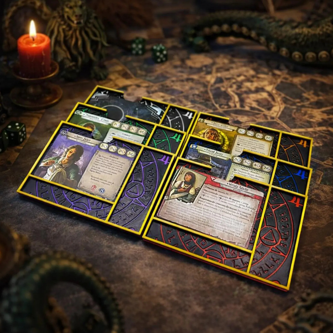 Arkham Horror LCG Investigator Boards Upgrades & 3D Printed Accessories | DeluxyGames