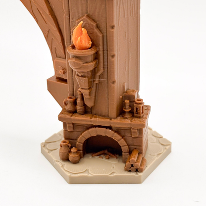 The Elder Scrolls: Betrayal of the Second Era - Skyrim Town Terrain Set Upgrades & 3D Printed Accessories | DeluxyGames