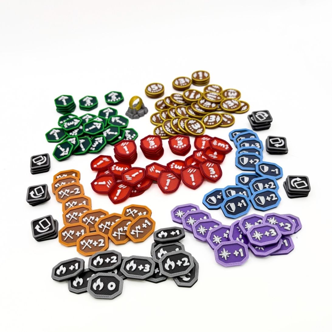 The Lord of the Rings LCG: Tokens Set Upgrades & 3D Printed Accessories | DeluxyGames